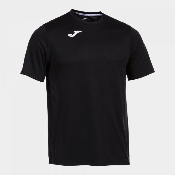 Joma Camiseta Manga Corta Combi en color Negro - padel Joma