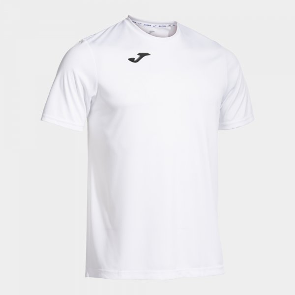 Joma Camiseta Manga Corta Combi en color Blanco - padel Joma