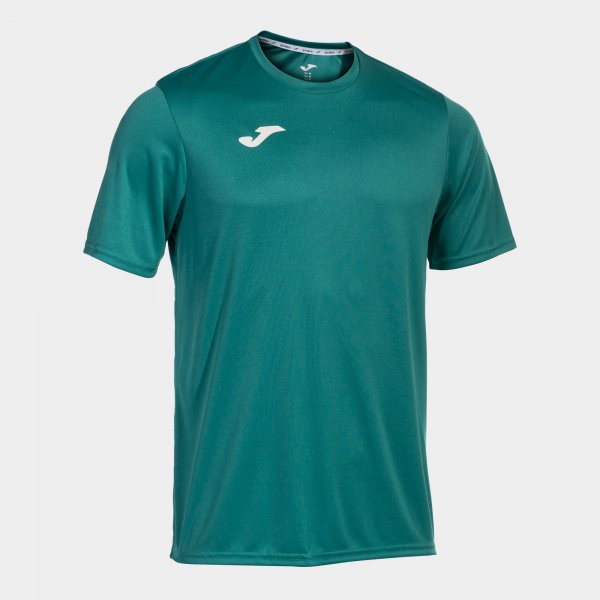 Joma Camiseta Manga Corta Combi en color Verde Turquesa - padel Joma