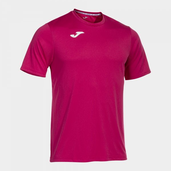 Joma Camiseta Manga Corta Combi en color Fucsia Oscuro - padel Joma
