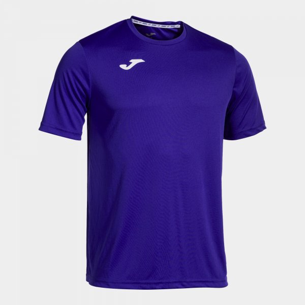 Joma Camiseta Manga Corta Combi en color Morado - padel Joma