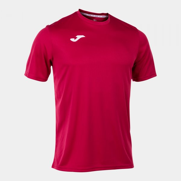 Joma Camiseta Manga Corta Combi en color Fucsia Claro - padel Joma