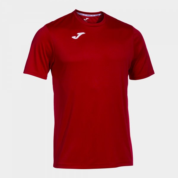 Joma Camiseta Manga Corta Combi en color Rojo - padel Joma