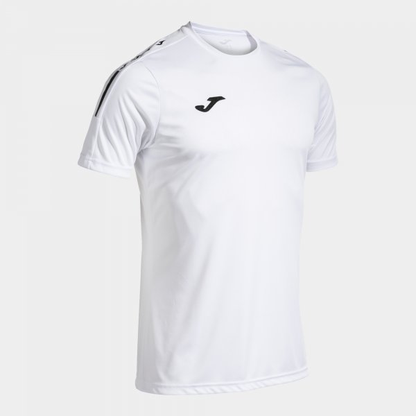 Joma Camiseta Manga Corta Olimpiada en color Blanco - padel Joma