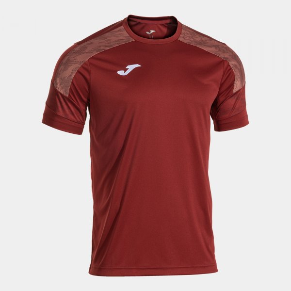 Joma Camiseta Manga Corta Championship VIII en color Burdeos - padel Joma
