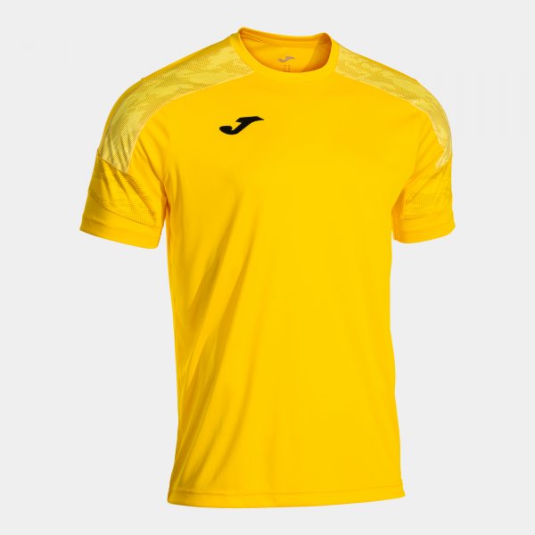 Joma Camiseta Manga Corta Championship VIII en color Amarillo - padel Joma
