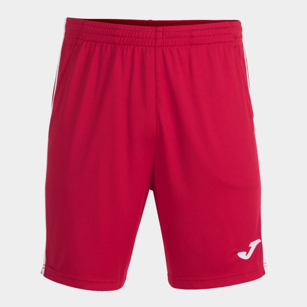 Joma Bermuda Open III en color Rojo Blanco - padel Joma