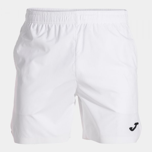Joma Bermuda Iconic en color Blanco - padel Joma