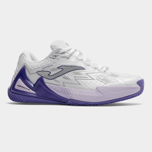 Zapatillas Open Lady 2602 Blanco - padel Joma