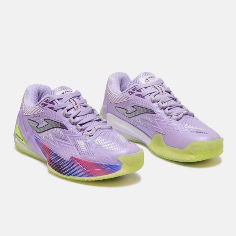 Zapatillas Open Lady 2619 Morado - padel Joma (2)