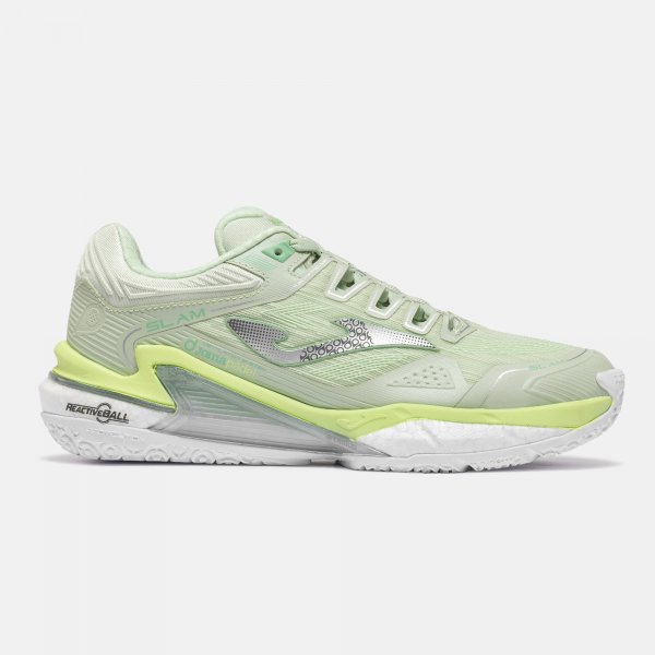 Zapatillas Slam Lady 2615 Verde - padel Joma