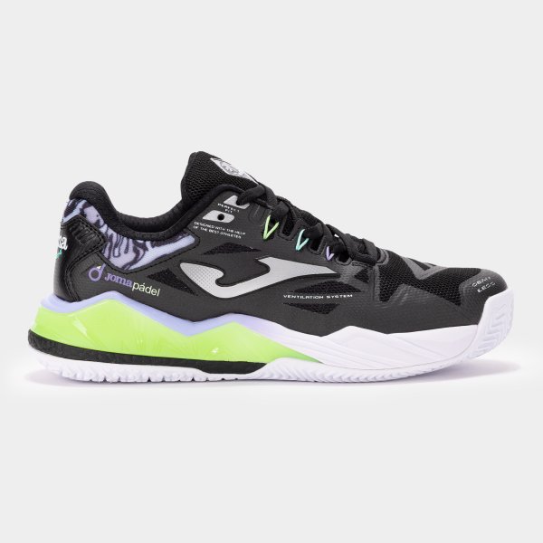 Joma Spin Lady 2601 Negro - padel Joma