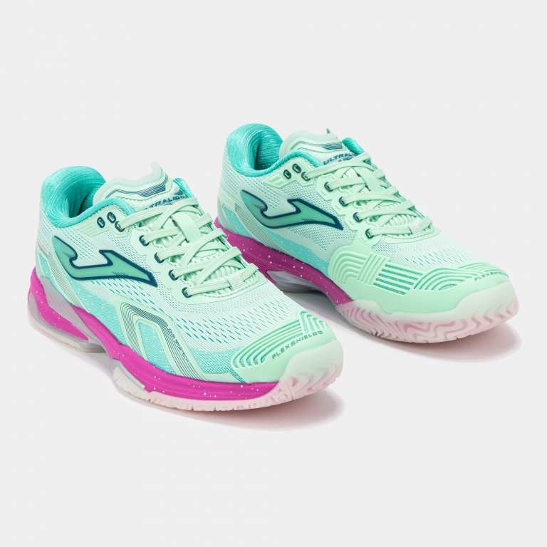 Zapatillas Ultra Light Lady 2627 Turquesa - padel Joma (2)