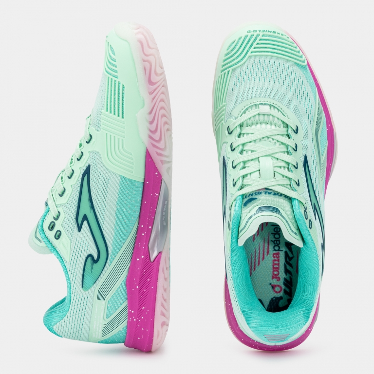 Zapatillas Ultra Light Lady 2627 Turquesa - padel Joma (4)