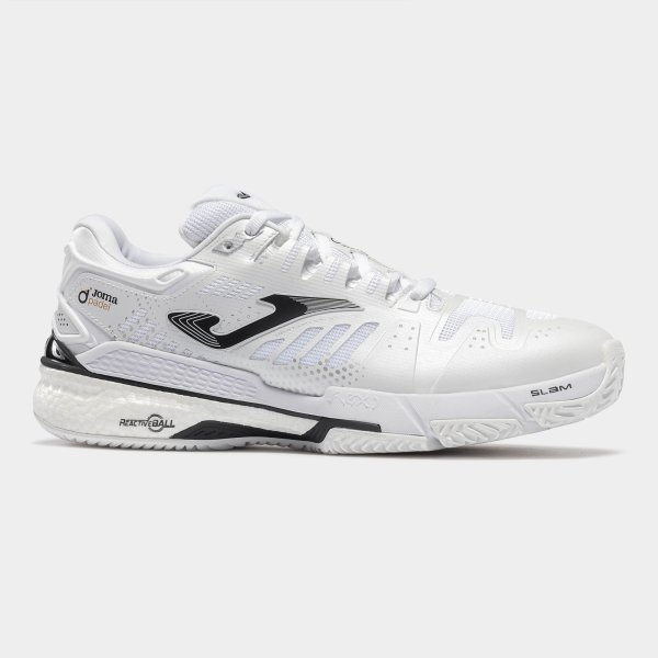 Zapatillas Slam Classic 2602 Blanco - padel Joma