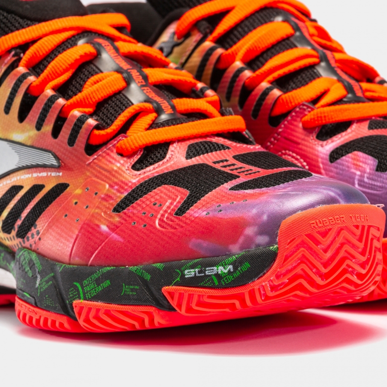 Joma T.Slam 2316 FIP Black orange 2023 - padel Joma (5)