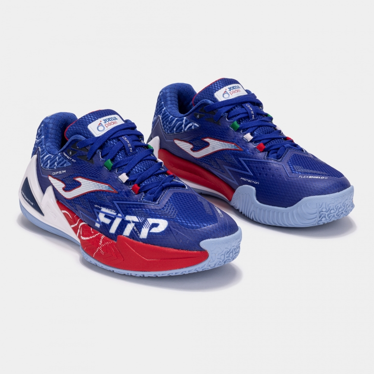 Zapatillas Open Men 2544 Royal Rojo Fitp - padel Joma (2)