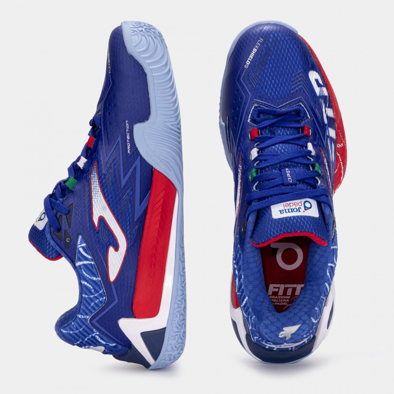 Zapatillas Open Men 2544 Royal Rojo Fitp - padel Joma (4)