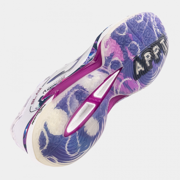 Joma Slam Men 2599 Blanco Azul - padel Joma (5)