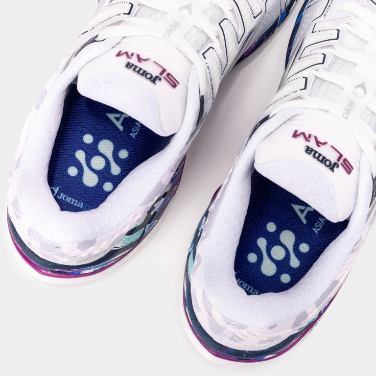 Joma Slam Men 2599 Blanco Azul - padel Joma (7)