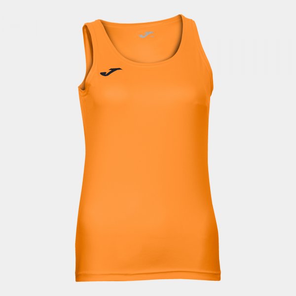 Joma Camiseta Sin Mangas Diana en color Naranja Flúor - padel Joma