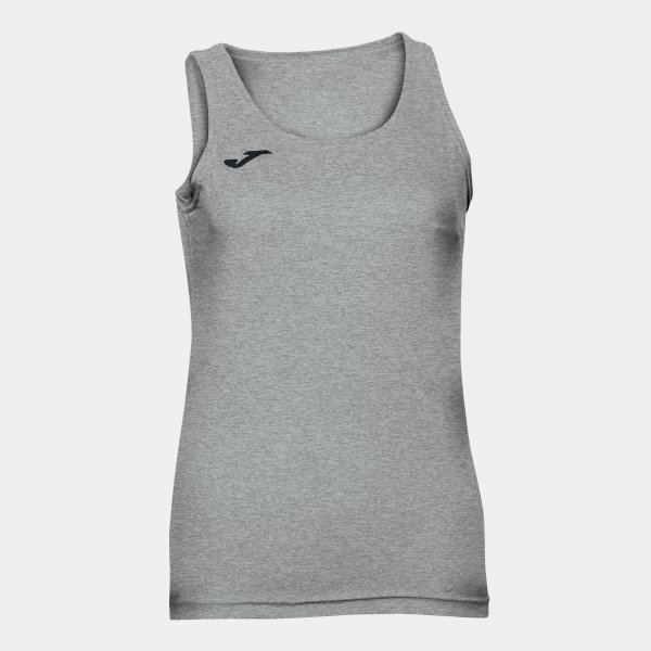 Joma Camiseta Sin Mangas Diana en color Gris Melange Claro - padel Joma