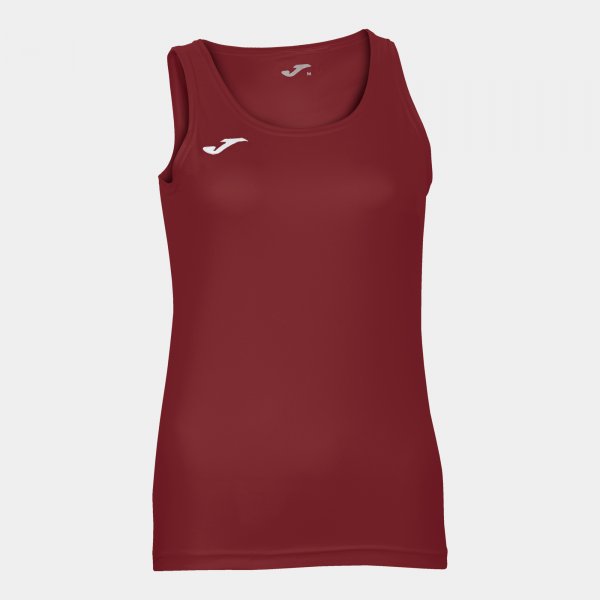 Joma Camiseta Sin Mangas Diana en color Burdeos - padel Joma