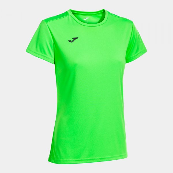 Joma Camiseta Manga Corta Combi Woman en color Verde Flúor - padel Joma