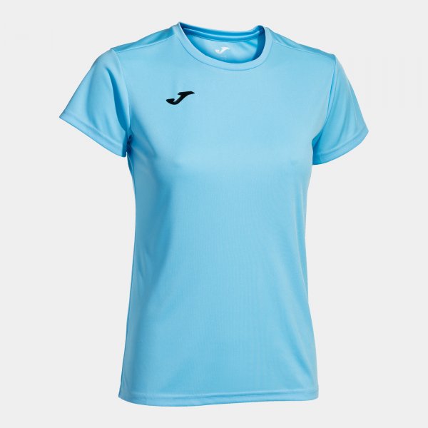 Joma Camiseta Manga Corta Combi Woman en color Celeste - padel Joma