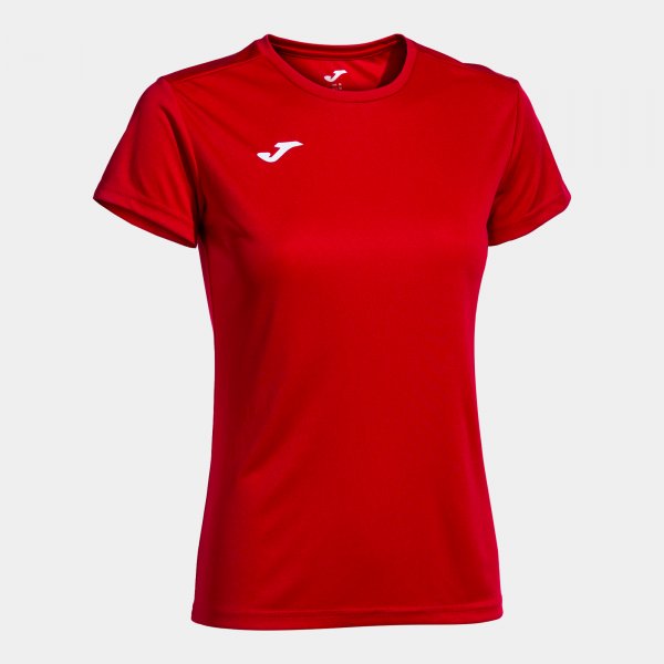 Joma Camiseta Manga Corta Combi Woman en color Rojo - padel Joma