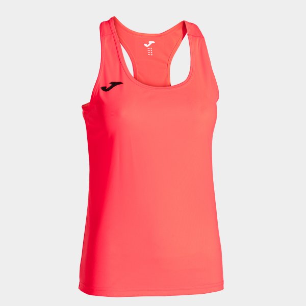 Joma Camiseta Tirantes Siena II en color Coral Flúor - padel Joma
