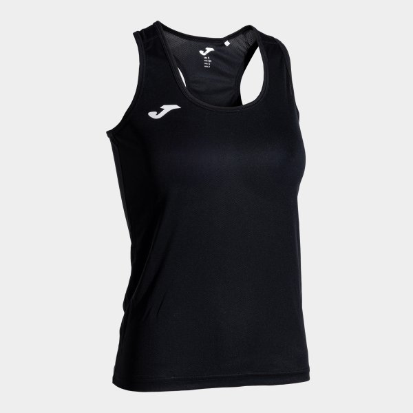 Joma Camiseta Tirantes Siena II en color Negro - padel Joma