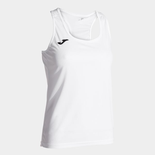 Joma Camiseta Tirantes Siena II en color Blanco - padel Joma