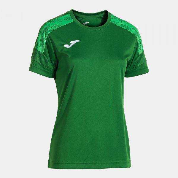 Joma Camiseta Manga Corta Championship VIII en color Verde - padel Joma