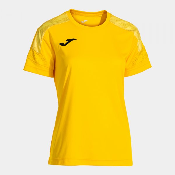 Joma Camiseta Manga Corta Championship VIII en color Amarillo - padel Joma
