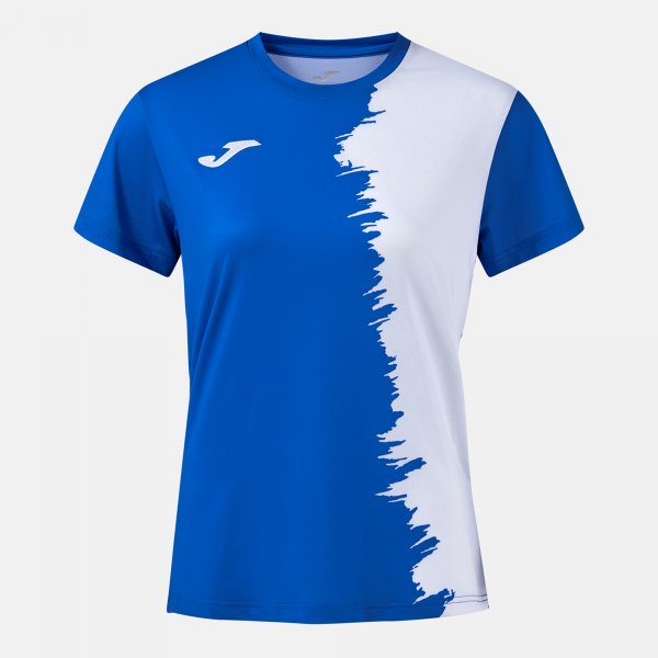 Joma Camiseta Manga Corta Picasho en color Royal Blanco - padel Joma