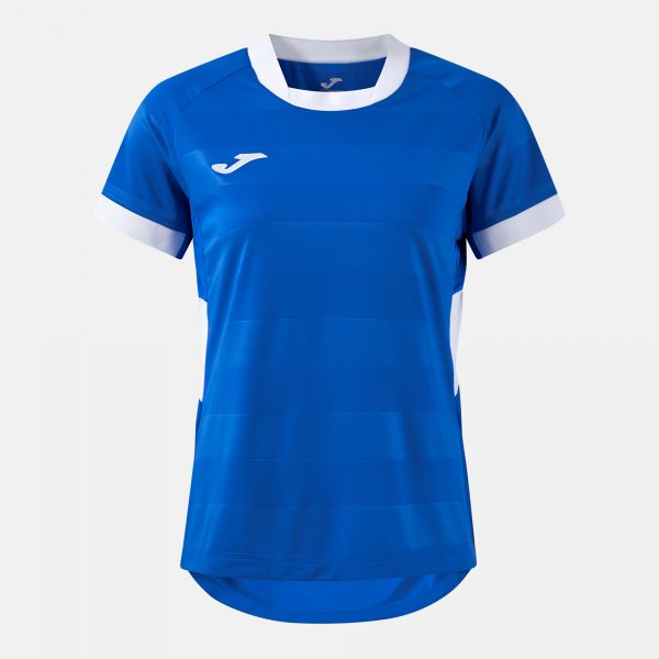 Joma Camiseta Manga Corta Toletum VII en color Royal Blanco - padel Joma