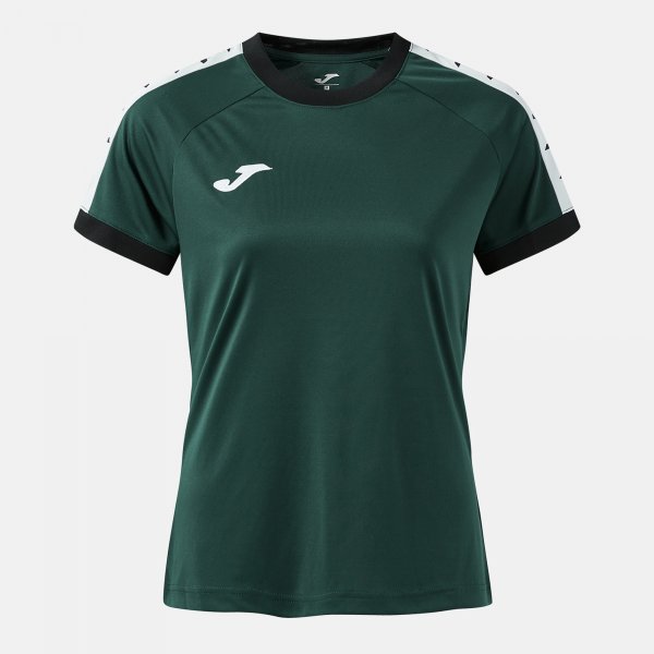 Joma Camiseta Manga Corta Heroic en color Verde Negro - padel Joma