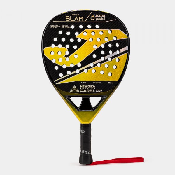 Joma Slam PRO Premier Pádel Negro Amarillo - padel Joma