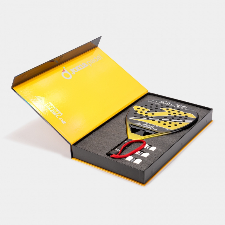 Joma Slam PRO Premier Pádel Negro Amarillo - padel Joma (13)