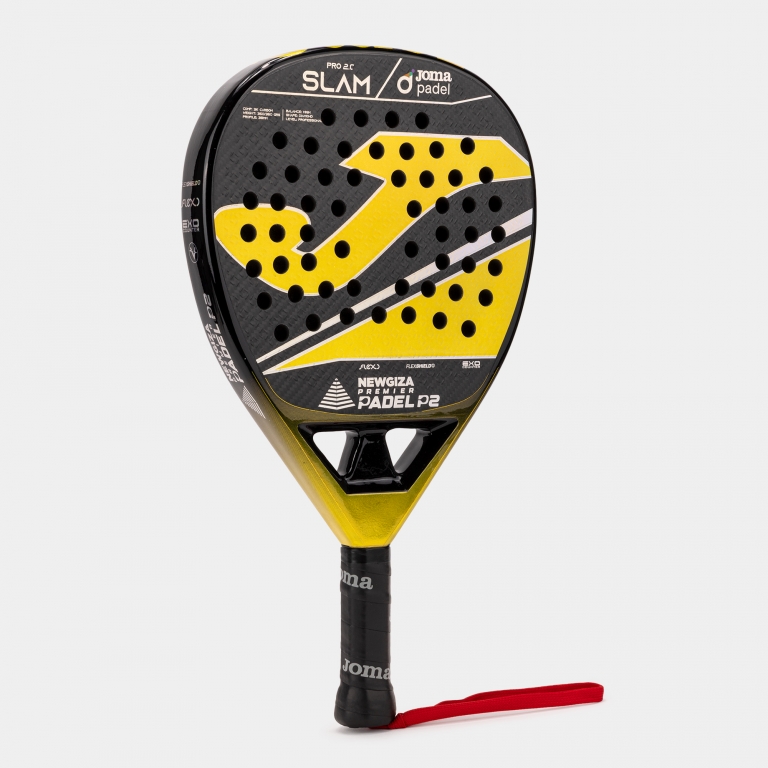 Joma Slam PRO Premier Pádel Negro Amarillo - padel Joma (2)