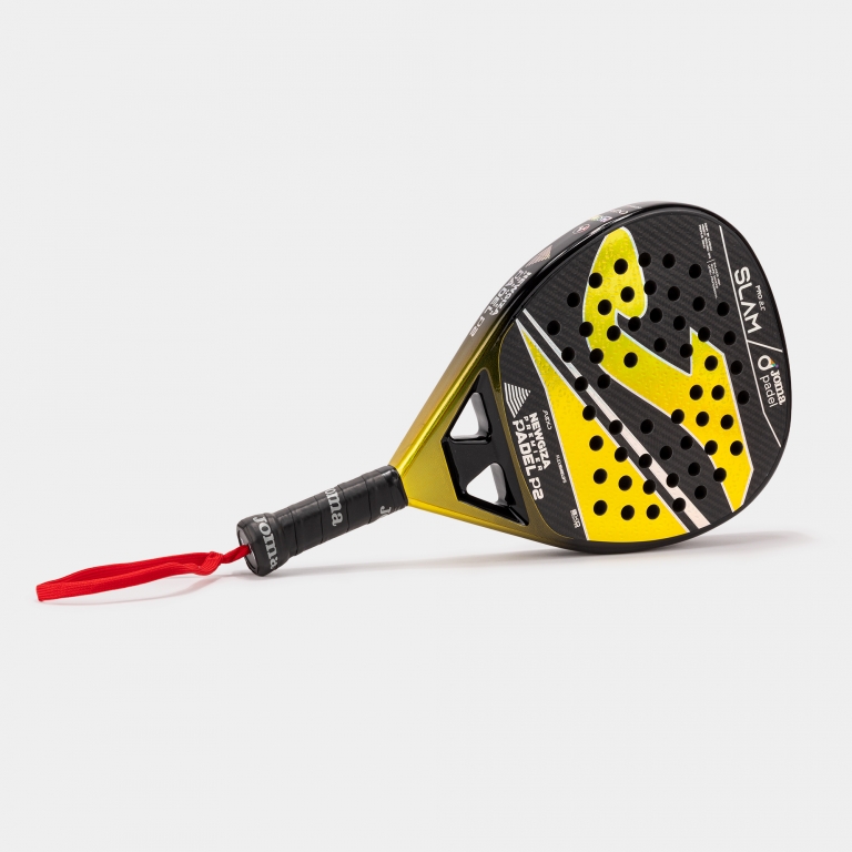 Joma Slam PRO Premier Pádel Negro Amarillo - padel Joma (6)
