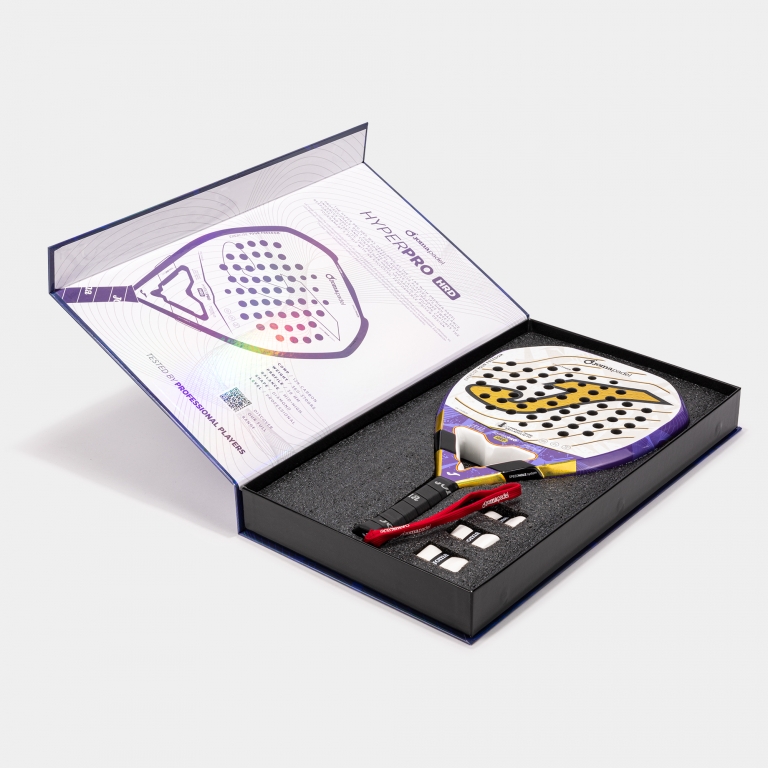 Pala Premier Pádel Valladolid P2 Blanco Violeta - padel Joma (10)