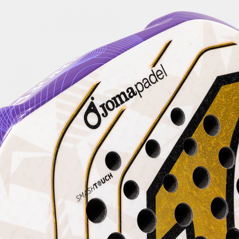 Joma Premier Pádel Valladolid P2 Blanco Violeta - padel Joma (6)