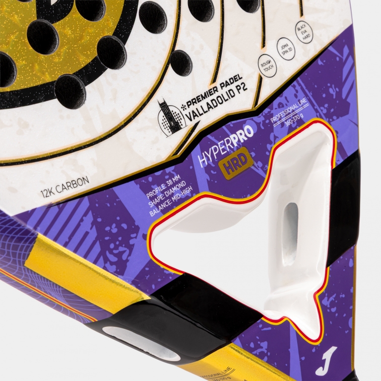 Pala Premier Pádel Valladolid P2 Blanco Violeta - padel Joma (7)